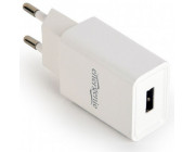 USB Charger  Gembird EG-UC2A-03-W, Universal AC USB charging adapter, 5 V / 2 A, White